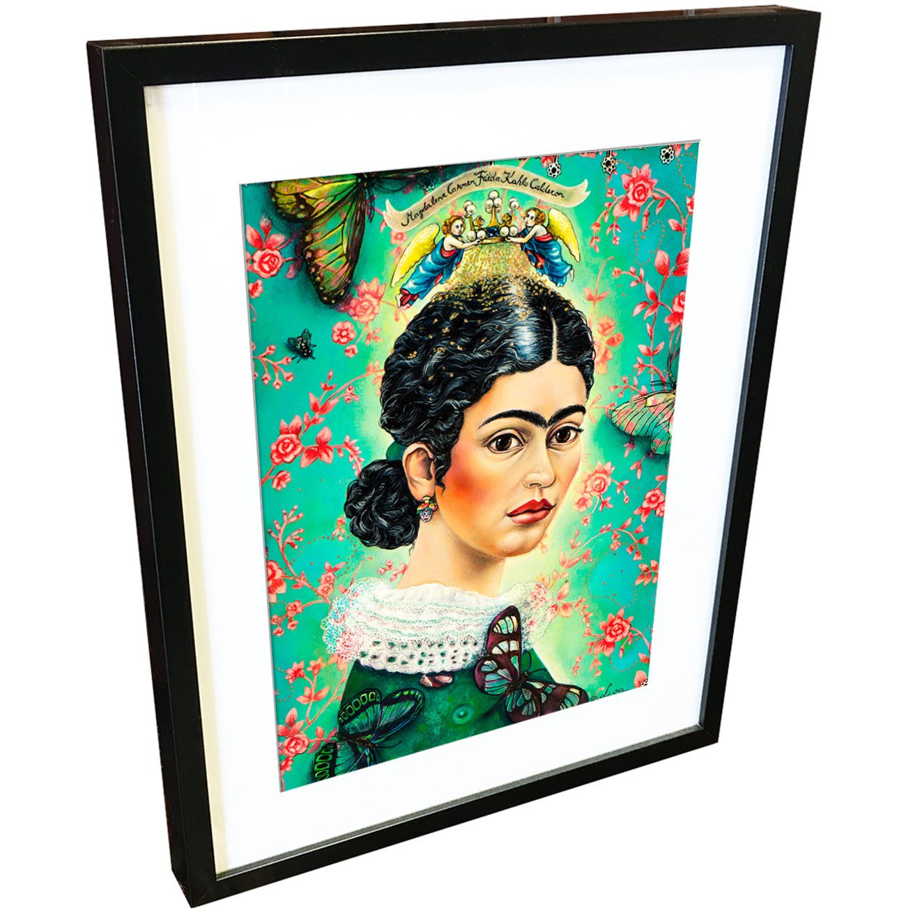 Frida Kahlo by Liva Pakalne Fanelli - fine art print - Egoiste Gallery - Art Gallery in Manchester City Centre