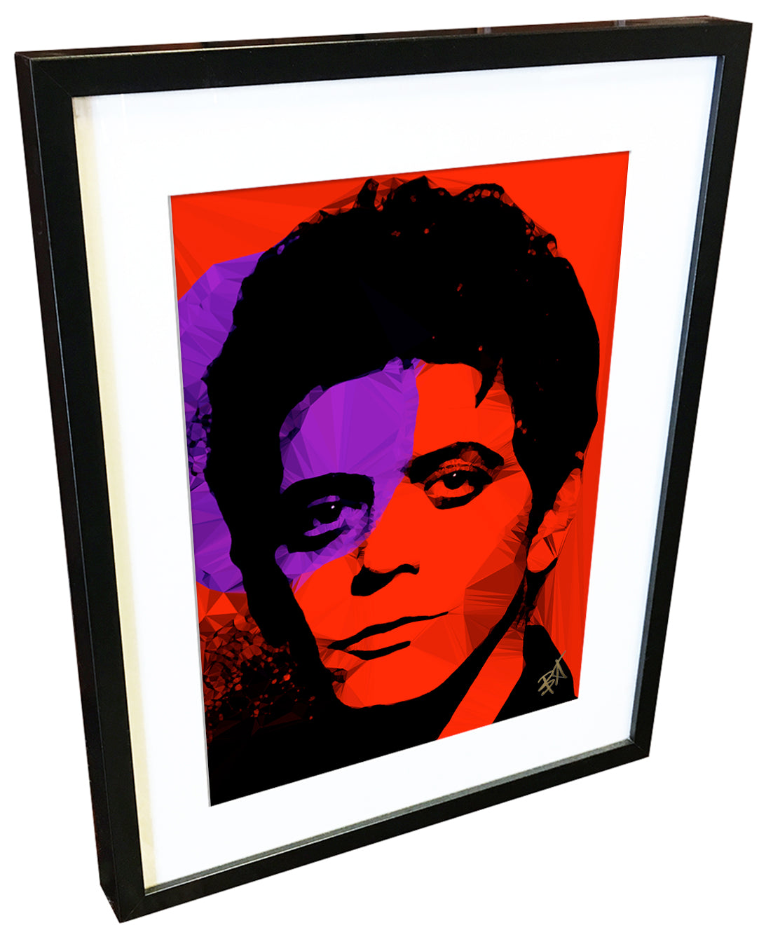 Lou Reed #1 by Baiba Auria - signed art print - Egoiste Gallery - Art Gallery in Manchester City Centre