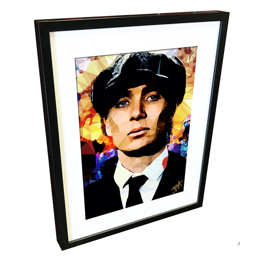 Thomas Shelby (I) by Baiba Auria - signed archival Giclee print (Peaky Blinders) - Egoiste Gallery - Art Gallery in Manchester City Centre