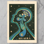 Aquarius by InkTally - Archival Giclée Print