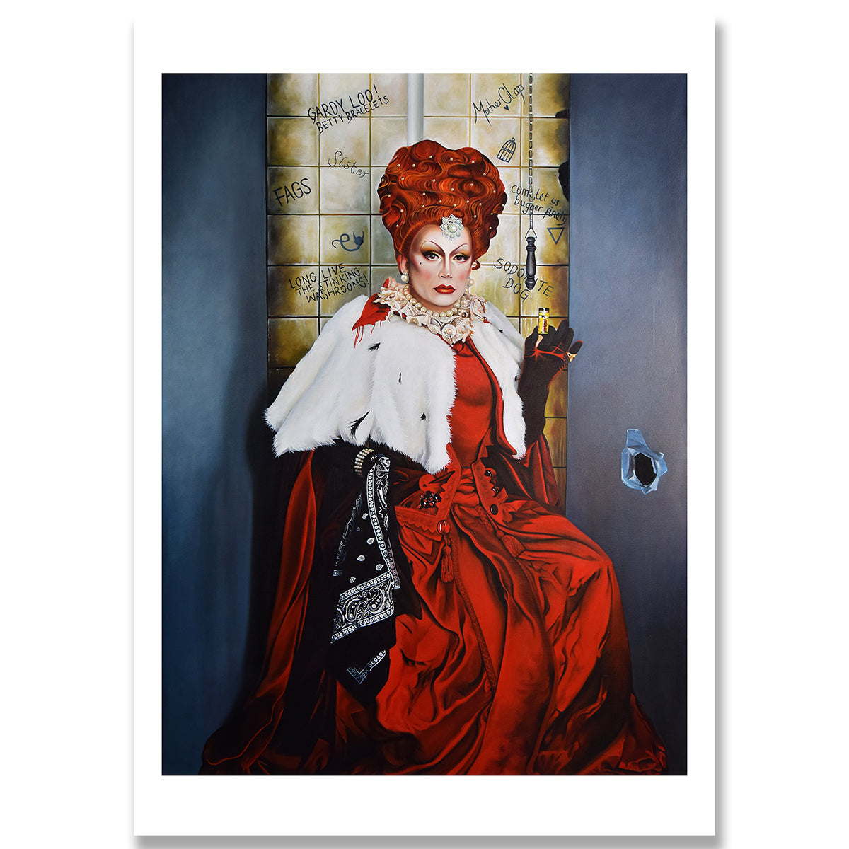 Cottage Queen by Johnny Humes - signed limited edition archival Giclée print