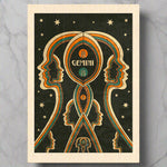 Gemini by InkTally - Archival Giclée Print