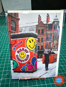 “Merry Christmas , Northern Quarter"  by Peter Davis - limited edition Christmas cards