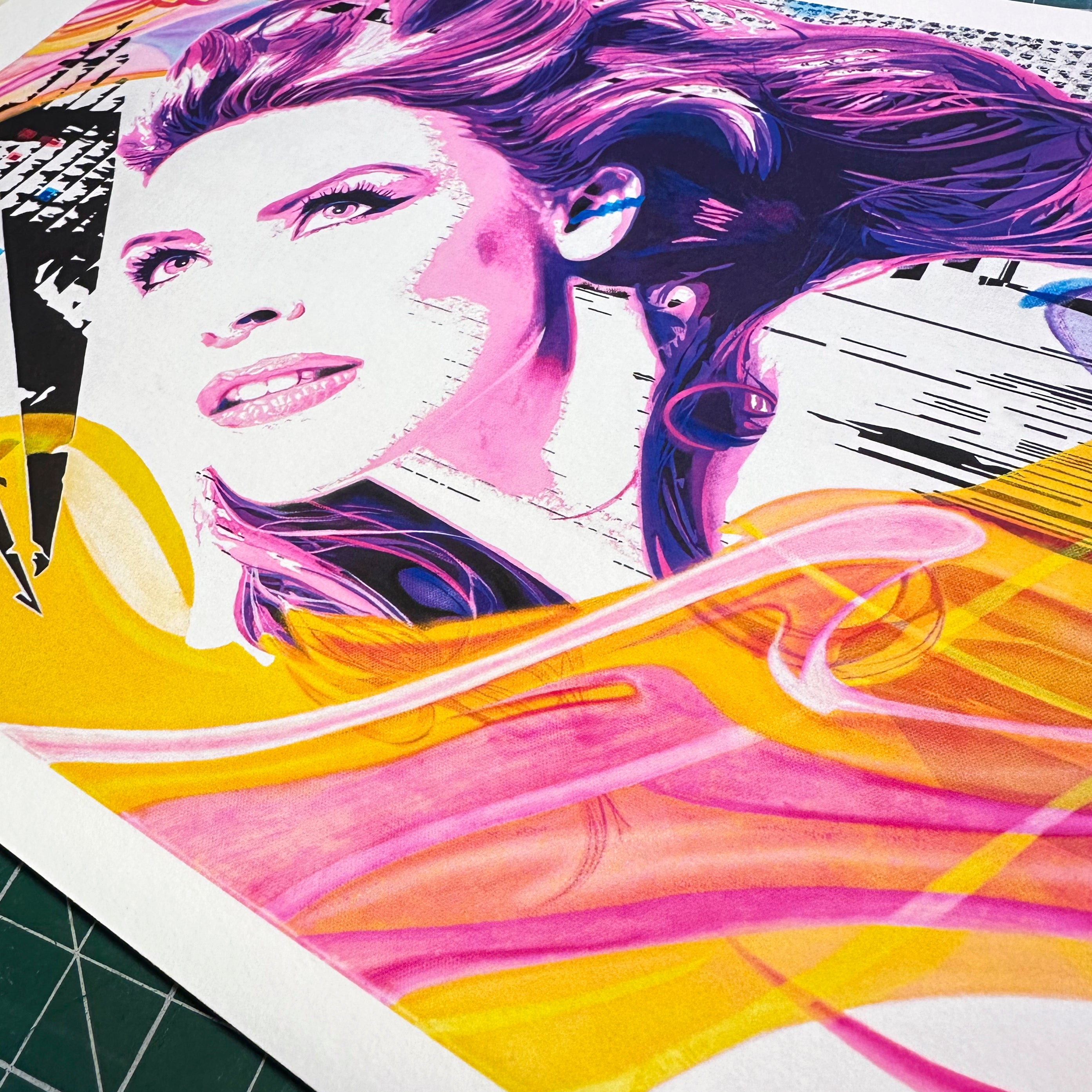 Kylie by Eliza Rocker - archival Giclée print on 310gsm museum heritage paper