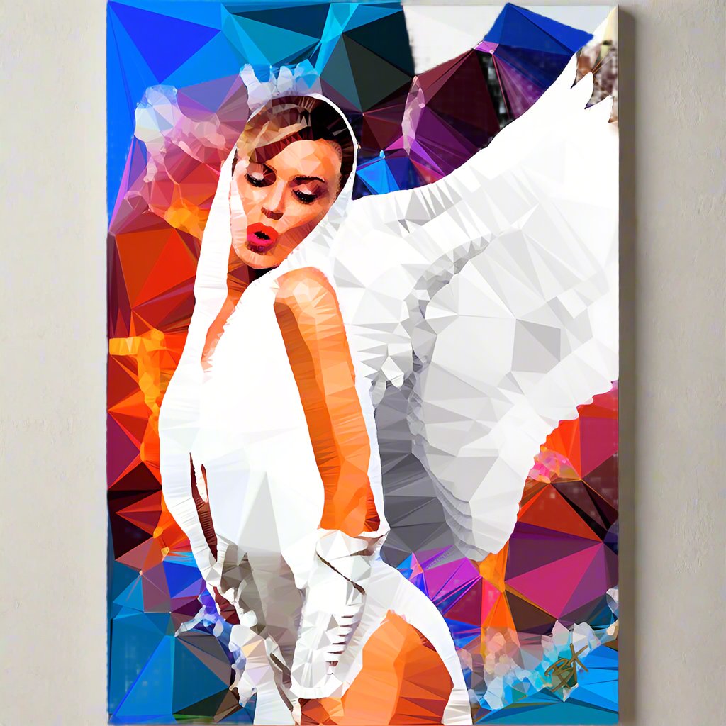 Kylie - Angel by Baiba Auria - signed archival Giclée print