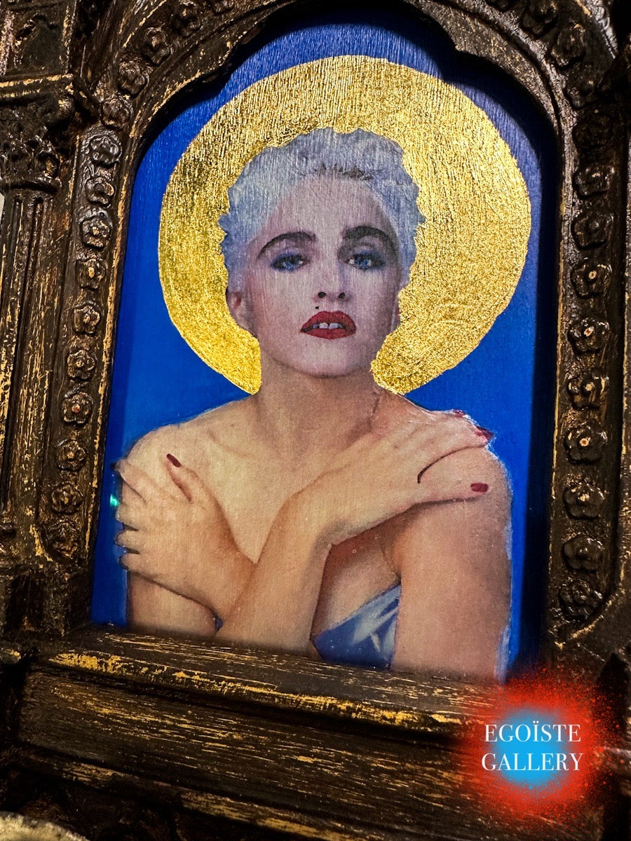 Icon, Blue Madonna by Paul Cassidy
