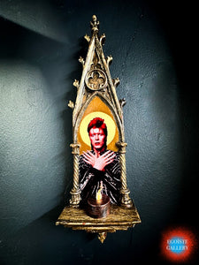 Icon, Illuminated Bowie by Paul Cassidy