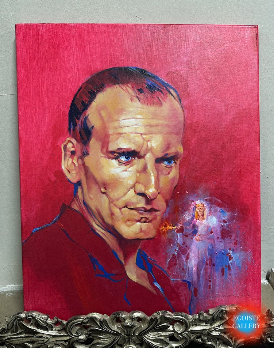 Christopher Ecclestone As The 9th Doctor by Dennis Markuss