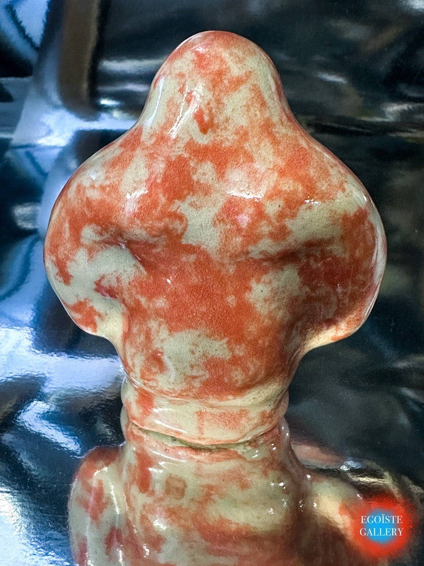Afterglow Guardian  by Clark Crawford - Unique Ceramic Sculpture