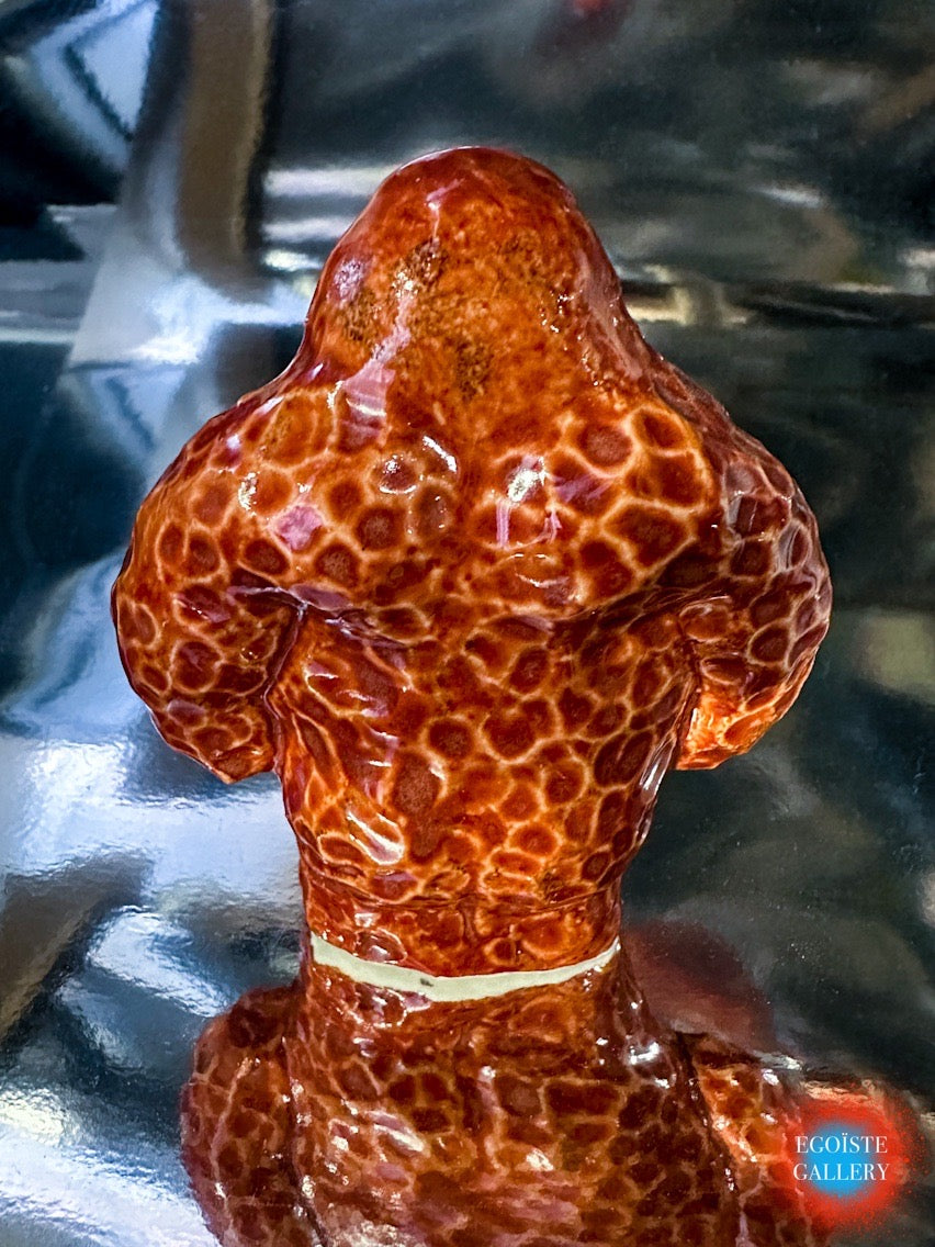 Adaro The Guardian  by Clark Crawford - Unique Ceramic Sculpture