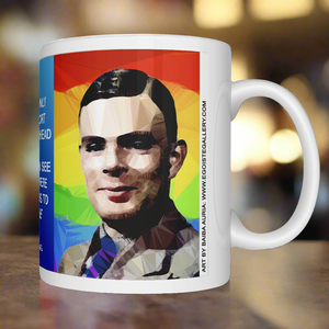 Turing (II) Mug by Baiba Auria