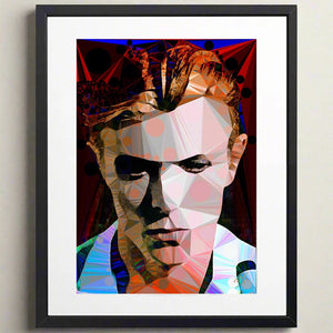 Bowie #3 by Baiba Auria - signed archival Giclée print