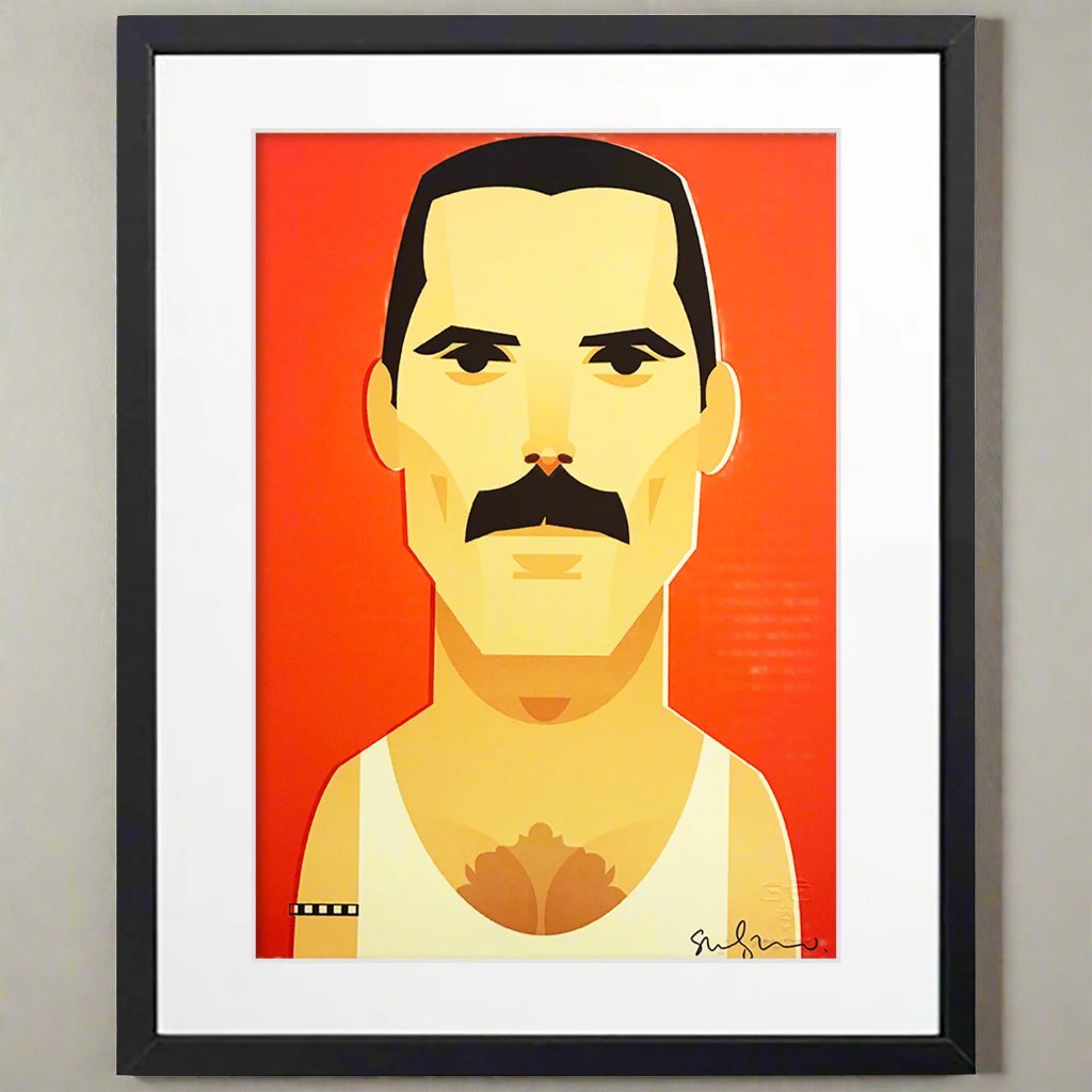 Freddie by Stanley Chow - Signed and stamped fine art print