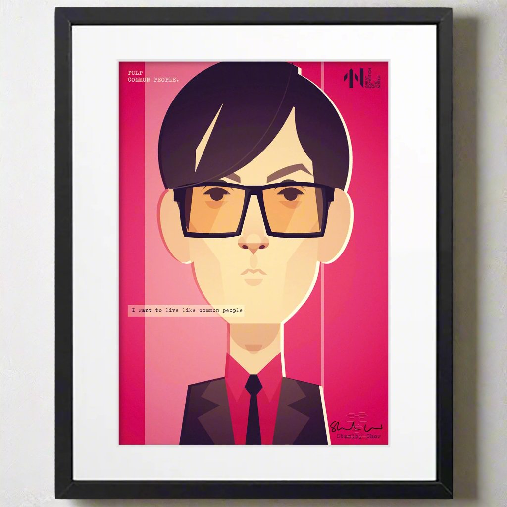 Jarvis by Stanley Chow - Signed and stamped fine art print