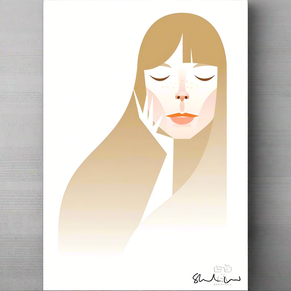 Joni by Stanley Chow - Signed and stamped archival Giclee print