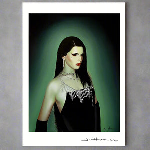 Vil by Johnny Humes - signed limited edition archival Giclée print