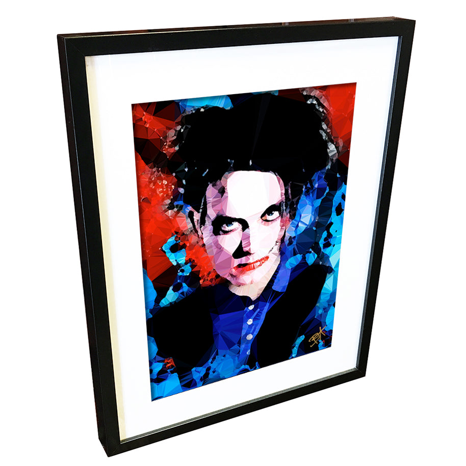 Robert Smith (I) by Baiba Auria - signed archival Giclee print - Egoiste Gallery - Art Gallery in Manchester City Centre