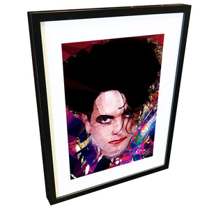 Robert Smith (II) by Baiba Auria - signed archival Giclee print - Egoiste Gallery - Art Gallery in Manchester City Centre