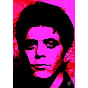 Lou Reed #2 by Baiba Auria - signed art print - Egoiste Gallery - Art Gallery in Manchester City Centre