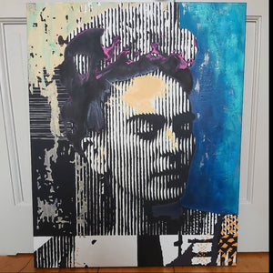 Frida Part III by Eliza Rocker - Oil on Canvas