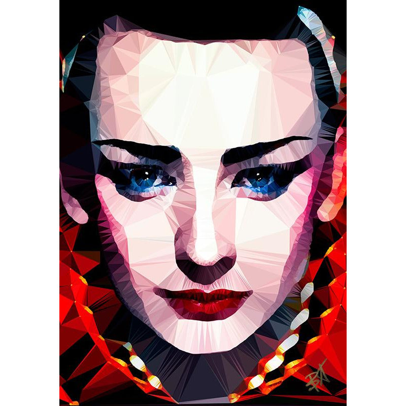 Boy George #1 by Baiba Auria - signed art print - Egoiste Gallery - Art Gallery in Manchester City Centre