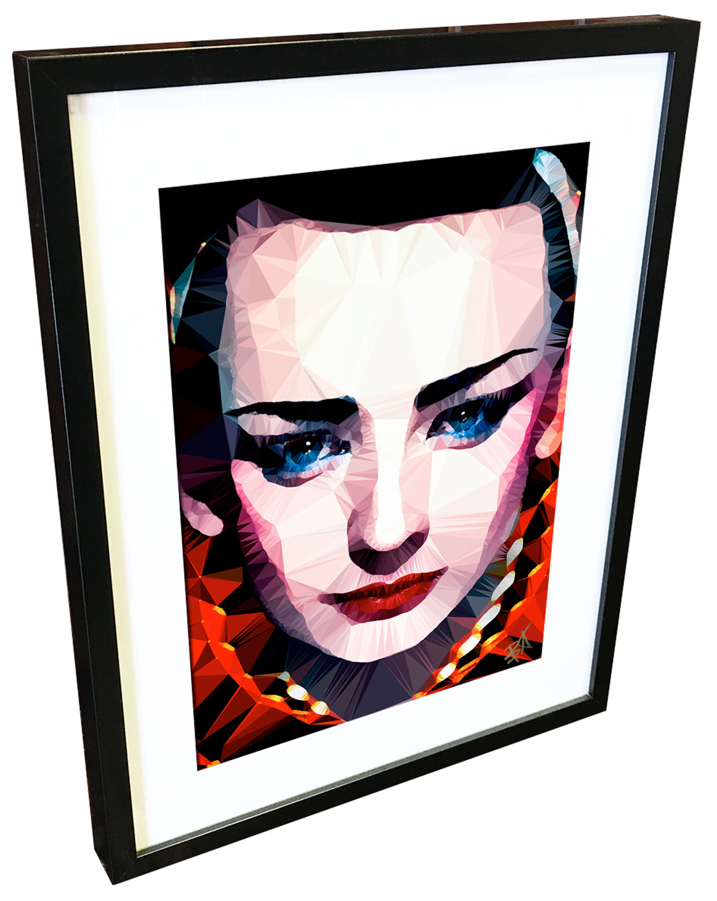 Boy George #1 by Baiba Auria - signed art print - Egoiste Gallery - Art Gallery in Manchester City Centre