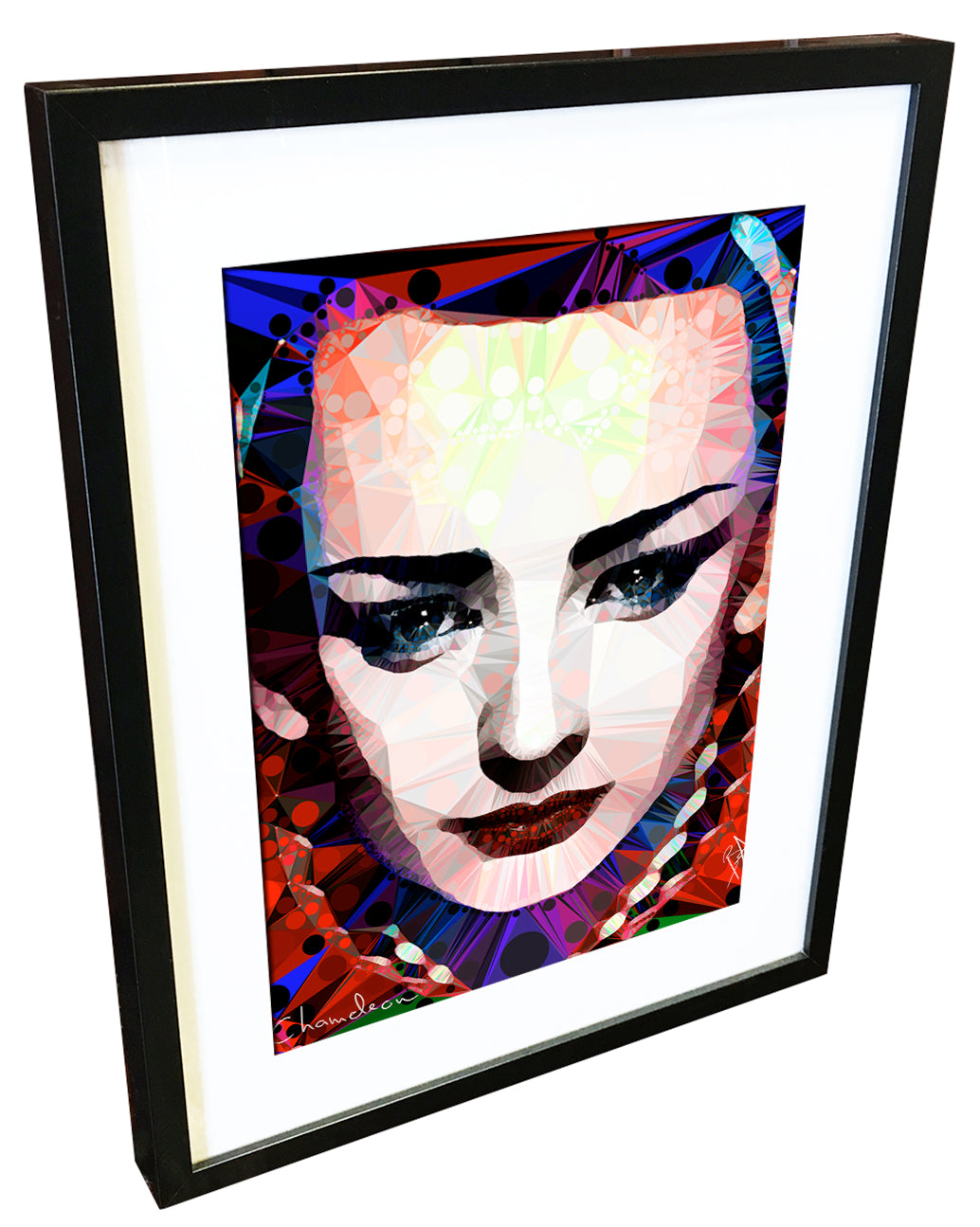 Boy George #2 by Baiba Auria - signed art print - Egoiste Gallery - Art Gallery in Manchester City Centre