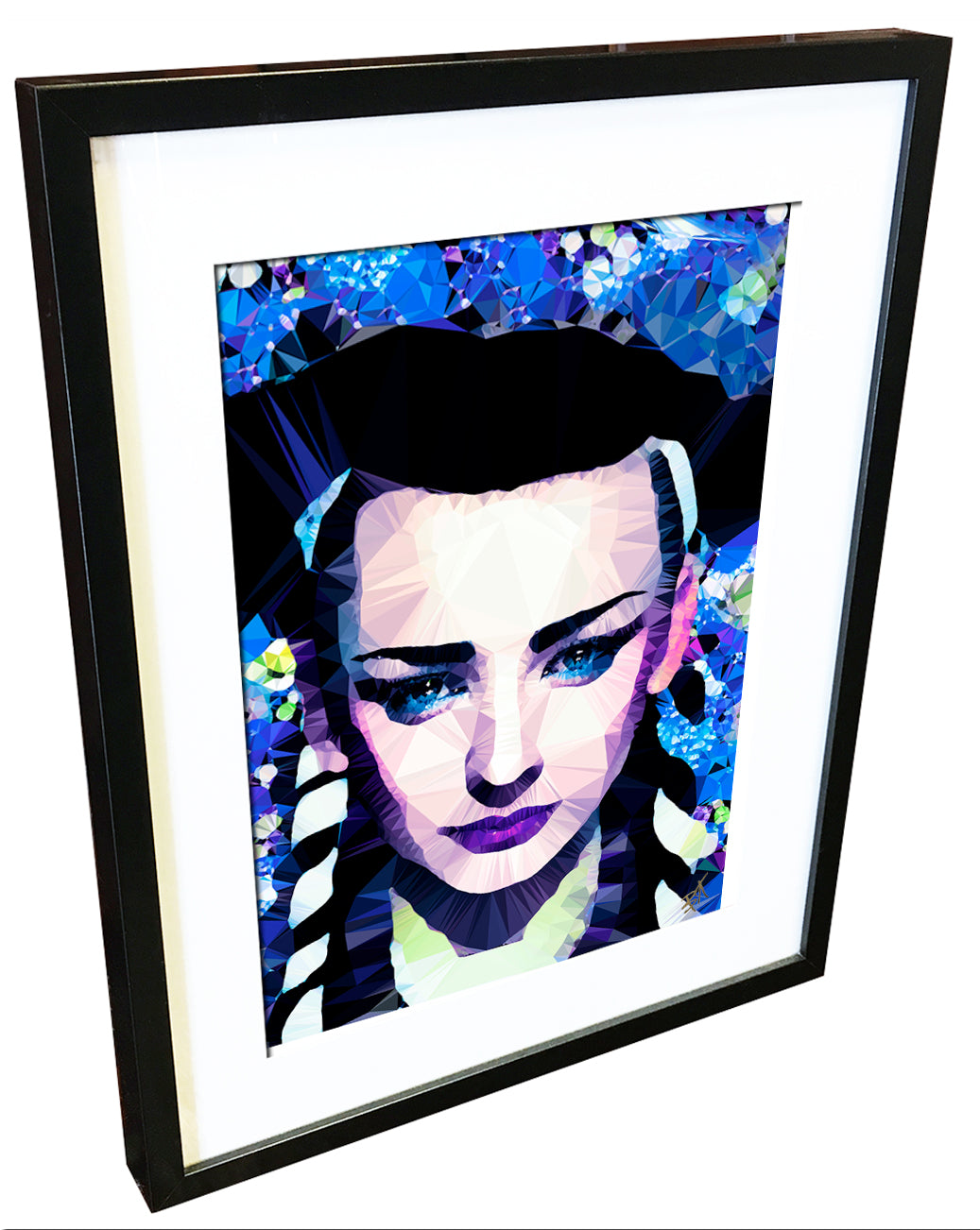 Boy George #3 by Baiba Auria - signed art print - Egoiste Gallery - Art Gallery in Manchester City Centre