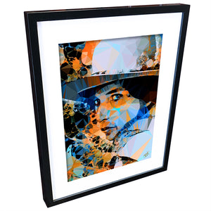 Bob Dylan (I) by Baiba Auria - signed archival Giclee print - Egoiste Gallery - Art Gallery in Manchester City Centre