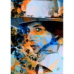 Bob Dylan (I) by Baiba Auria - signed archival Giclee print - Egoiste Gallery - Art Gallery in Manchester City Centre