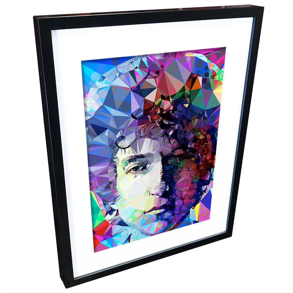 Bob Dylan (III) by Baiba Auria - signed archival Giclee print - Egoiste Gallery - Art Gallery in Manchester City Centre