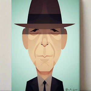 Leonard by Stanley Chow Signed and stamped fine art print