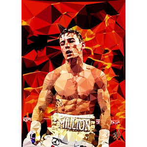 Anthony Crolla by Baiba Auria - signed art print - Egoiste Gallery - Art Gallery in Manchester City Centre