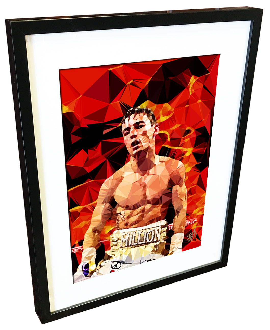 Anthony Crolla by Baiba Auria - signed art print - Egoiste Gallery - Art Gallery in Manchester City Centre