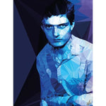 Ian Curtis #2 by Baiba Auria - signed art print - Egoiste Gallery - Art Gallery in Manchester City Centre