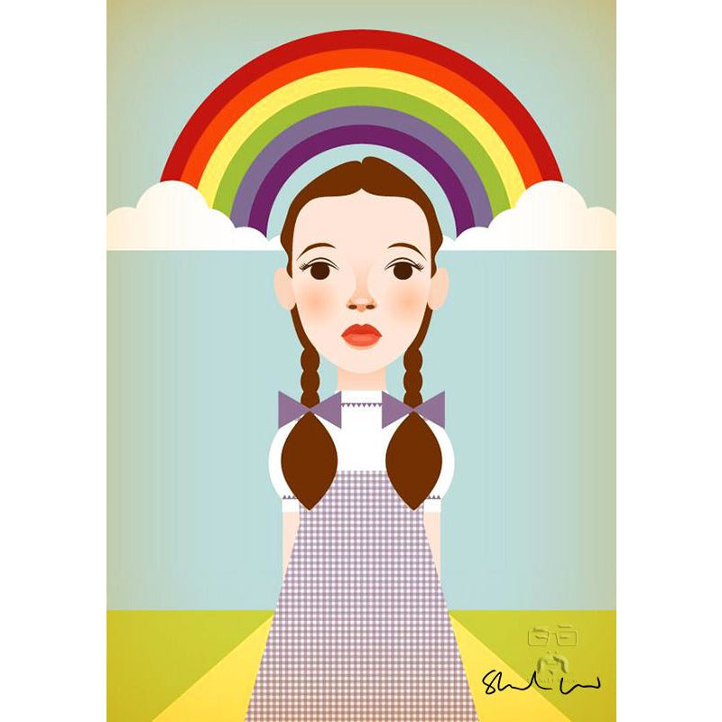 Somewhere Over The Rainbow by Stanley Chow - Signed and stamped fine art print - Egoiste Gallery - Art Gallery in Manchester City Centre