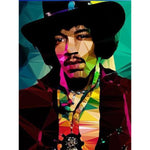 Jimi Hendrix #1 by Baiba Auria - signed art print - Egoiste Gallery - Art Gallery in Manchester City Centre