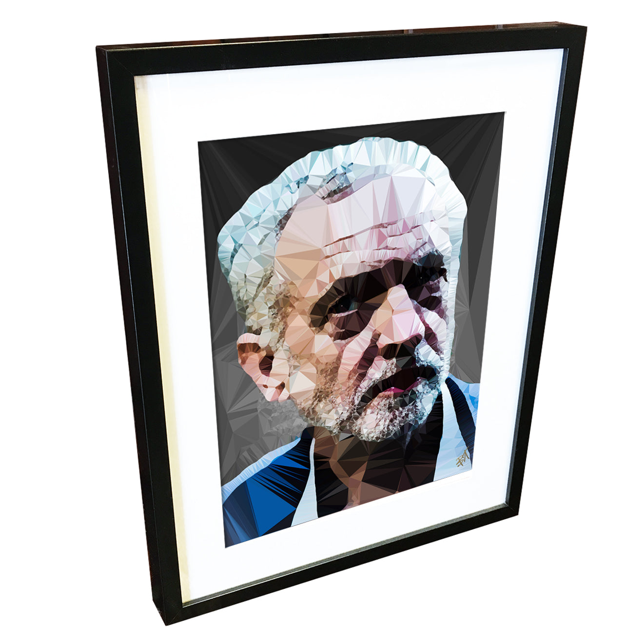 Jeremy Corbyn by Baiba Auria - signed art print - Egoiste Gallery - Art Gallery in Manchester City Centre