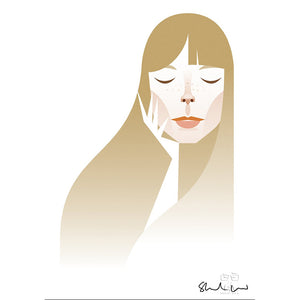 Joni by Stanley Chow - Signed and stamped archival Giclee print