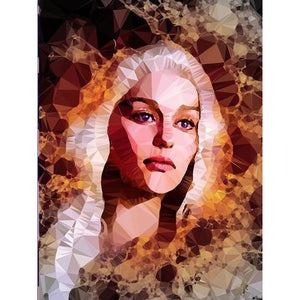 Danaerys Targaryen 'Ashes To Ashes' by Baiba Auria - signed art print - Egoiste Gallery - Art Gallery in Manchester City Centre