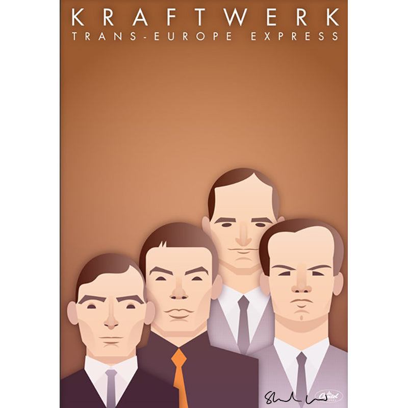 Kraftwerk by Stanley Chow - Signed and stamped fine art print - Egoiste Gallery - Art Gallery in Manchester City Centre