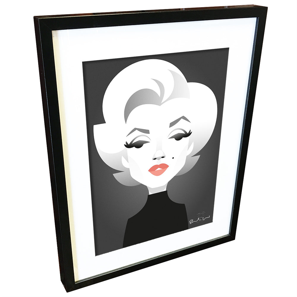 Norma Jean by Stanley Chow - Signed and stamped fine art print