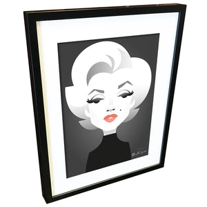 Norma Jean by Stanley Chow - Signed and stamped fine art print