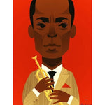 Miles Davis by Stanley Chow - Signed and stamped fine art print - Egoiste Gallery - Art Gallery in Manchester City Centre