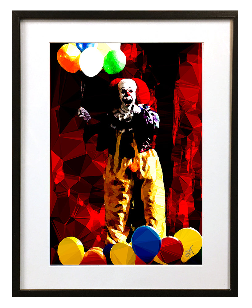 Pennywise #2 by Baiba Auria - signed art print - Egoiste Gallery - Art Gallery in Manchester City Centre