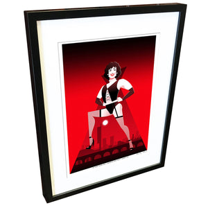 Rocky Horror in Manchester by Stanley Chow - Signed and stamped fine art print - Egoiste Gallery - Art Gallery in Manchester City Centre