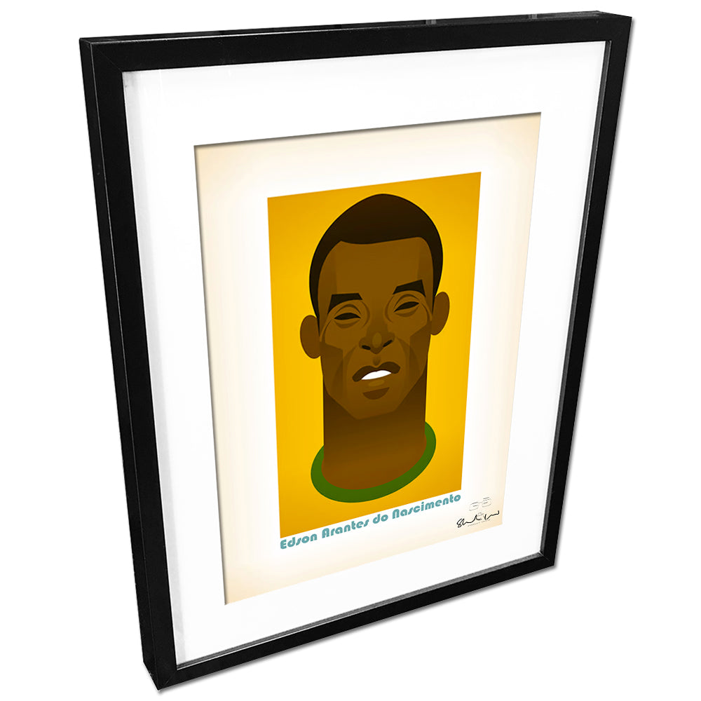 Pele by Stanley Chow - Signed and stamped fine art print