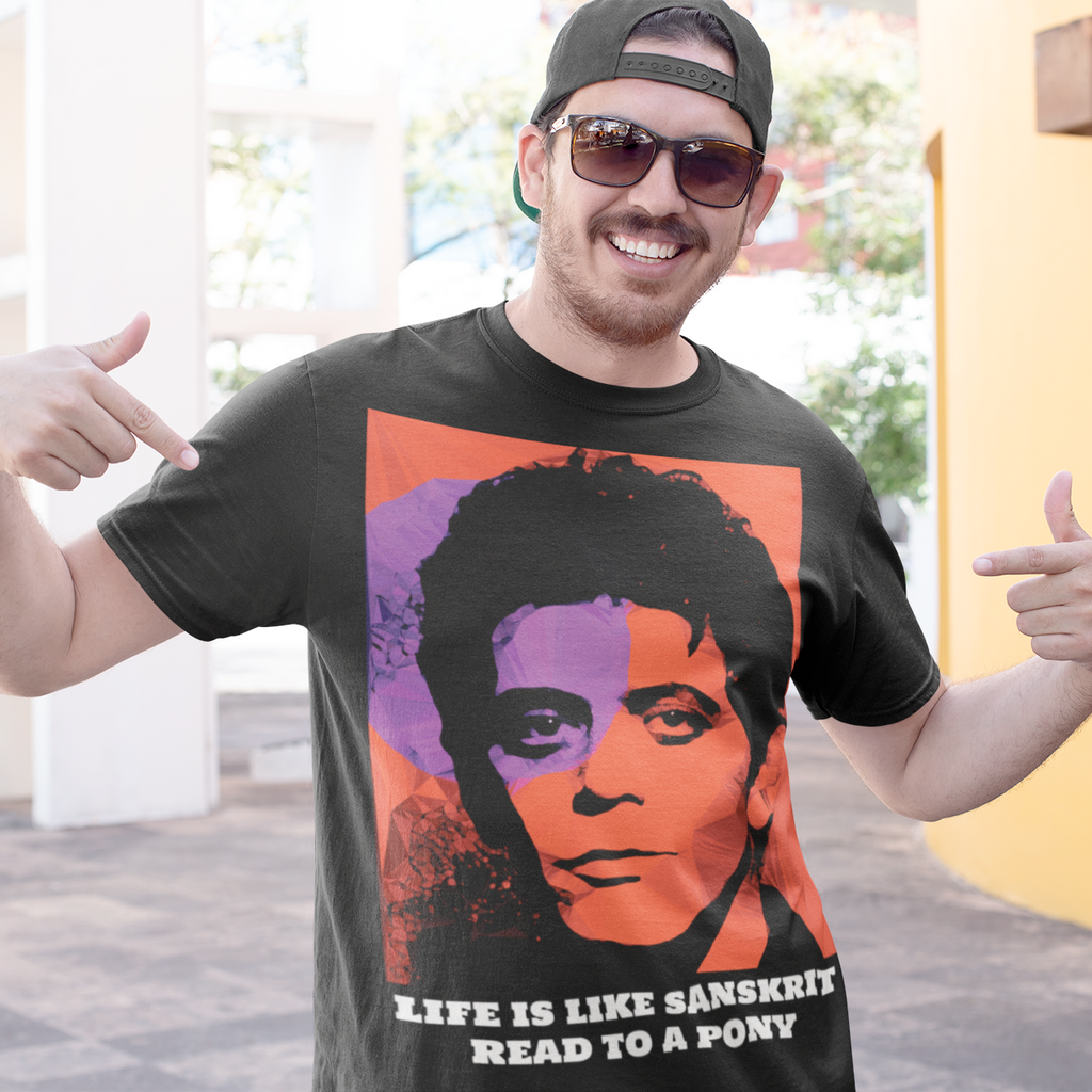 Lou Reed by Baiba Auria: Short-Sleeve Unisex T-Shirt - Egoiste Gallery - Art Gallery in Manchester City Centre