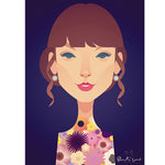 Taylor by Stanley Chow - Signed and stamped fine art print