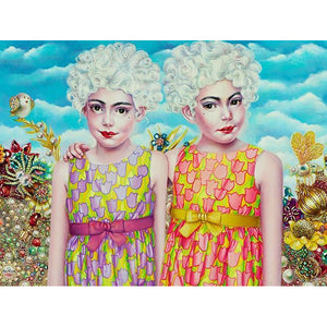 Twins by Liva Pakalne Fanelli - fine art print - Egoiste Gallery - Art Gallery in Manchester City Centre